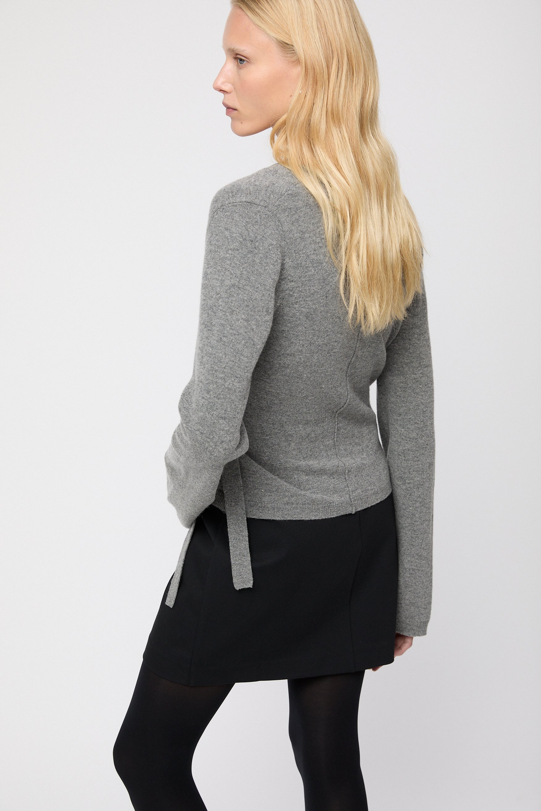 Sea Breeze Mini Skirt Jet Black
