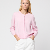 Classic Wool Cardigan Ballet Pink