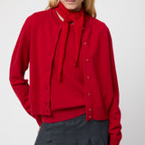 Classic Wool Tank Crimson