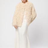 Como Shearling Jacket Whitecap Gray