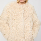 Como Shearling Jacket Whitecap Gray