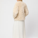 Como Shearling Jacket Whitecap Gray