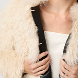 Como Shearling Jacket Whitecap Gray