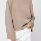 Crewneck Lounge Sweater Gray Melange