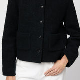 Monaco Boucle Jacket Gray Melange
