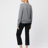 Cashmere Montauk Sweater Jet Black