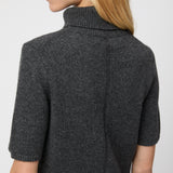 Relaxed Turtleneck Tee Graphite