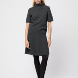 Toulon Skirt Short Jet Black