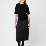 Sabine Wool Tee Gray Melange