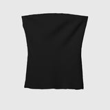 Amara Strapless Top Jet Black