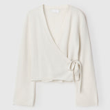 Ballet Wrap Cardigan Snowflake