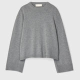 Crewneck Lounge Sweater Gray Melange