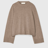 Crewneck Lounge Sweater Wheat