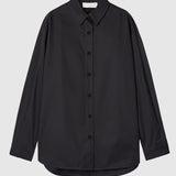 Poplin Workwear Shirt Jet Black
