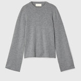 Sabine Wool Long Sleeve Gray Melange