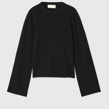 Sabine Wool Long Sleeve Jet Black