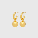 1995 Earrings 18k Gold