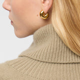 Chubby Hoops 18k Gold