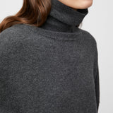 Central Park Turtleneck Dress Graphite