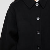 Adrift Double Shacket Jet Black