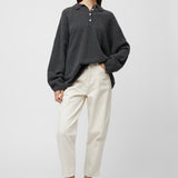 Stranded Pique Long Sleeve Barley