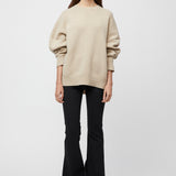 Ash Oversized Jumper Linen