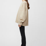 Ash Oversized Jumper Linen