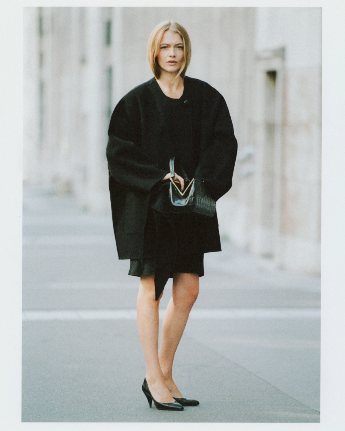Pirrie Coat Jet Black