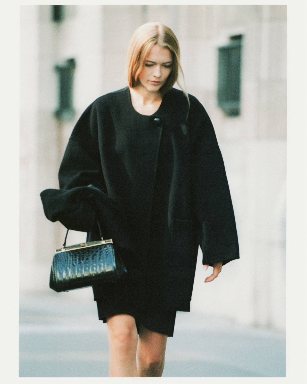 Pirrie Coat Jet Black