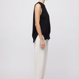 Shade Knitted Tank Jet Black