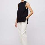 Shade Knitted Tank Jet Black