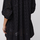 Lily Dress Anthracite Black
