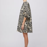 The Tropics Kaftan Tropical Black