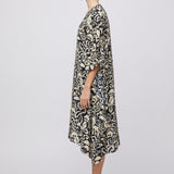 Resort Kaftan Tropical Black
