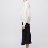 Bayside V-Neck Sweater Cream