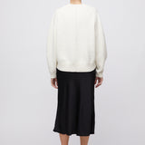 Bayside V-Neck Sweater Cream