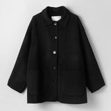 Adrift Double Shacket Jet Black
