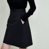 Anne Karin Short Jet Black