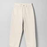 Barrel Leg Jeans Ecru