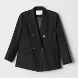 Tailored Suit Jacket Anthracite Black