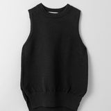 Shade Knitted Tank Jet Black