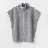 Burner Wool Cape Gray Melange