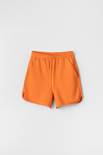 【ULLALA】New Lao Short Sleeve Fair Dark Orange makaha-ls-t-shirt-gold-flame-
