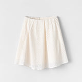 Luna Broderie Anglaise Skirt Moonbeam