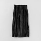 Tao Pleat Skirt Anthracite Black