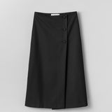 Dancing Queen Wrap Skirt Jet Black