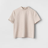 Ruth Textured Top Smoke Gray