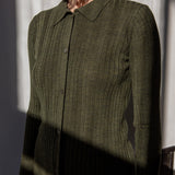 Yugen Dress Dark Olive