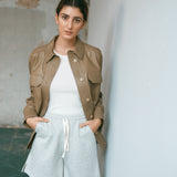 Daniela Shorts Light Gray