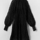 Dahlia Dress Anthracite Black